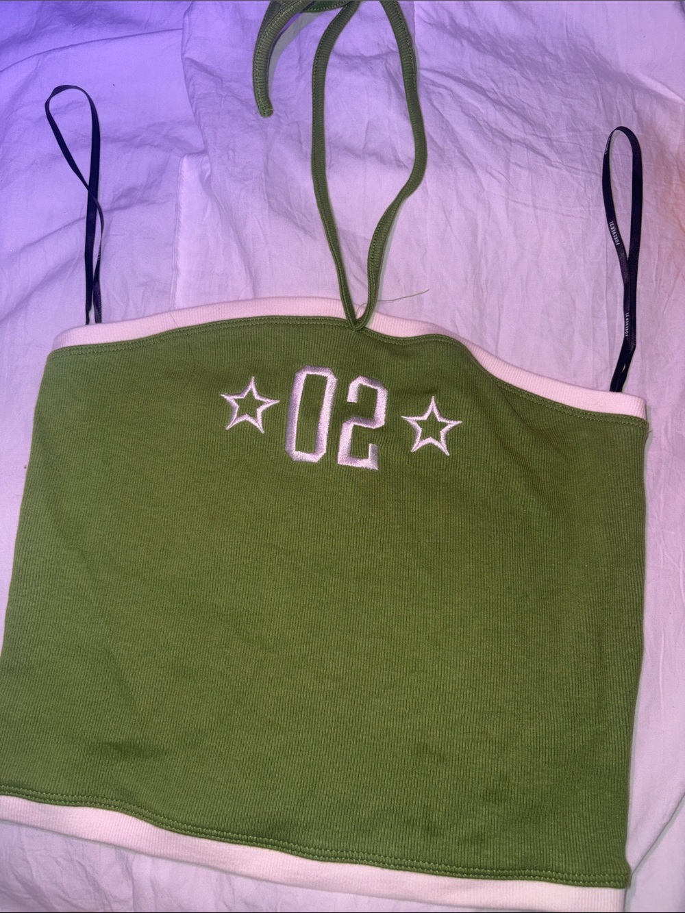 Forever 21 Tank Top with 02 Star Embroidery